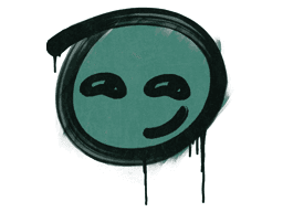 Sealed Graffiti | Smirk (Frog Green)