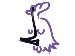 Sealed Graffiti | Recoil AK-47 (Monster Purple)