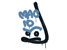 Sealed Graffiti | Recoil MAC-10 (Monarch Blue)