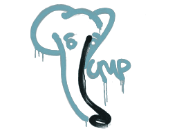 Sealed Graffiti | Recoil UMP-45 (Wire Blue)