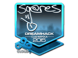 Sticker | seang@res (Foil) | Cluj-Napoca 2015