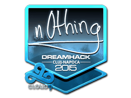 Sticker | n0thing (Foil) | Cluj-Napoca 2015