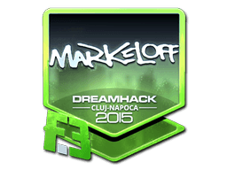 Sticker | markeloff (Foil) | Cluj-Napoca 2015