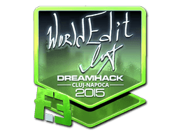 Sticker | WorldEdit (Foil) | Cluj-Napoca 2015