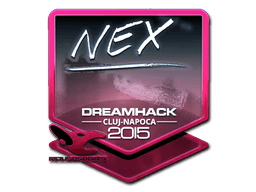 Sticker | nex (Foil) | Cluj-Napoca 2015