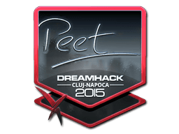 Sticker | peet (Foil) | Cluj-Napoca 2015