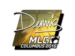 Sticker | dennis (Foil) | MLG Columbus 2016