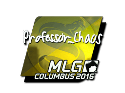Sticker | Professor_Chaos (Foil) | MLG Columbus 2016