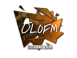 Sticker | olofmeister (Foil) | Cologne 2016