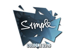Sticker | s1mple | Cologne 2016