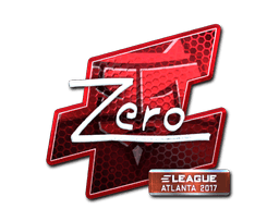Sticker | Zero (Foil) | Atlanta 2017