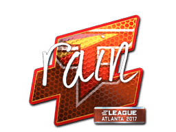 Sticker | rain (Foil) | Atlanta 2017