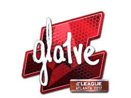 Sticker | gla1ve (Foil) | Atlanta 2017