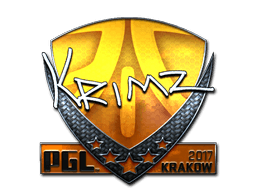 Sticker | KRIMZ (Foil) | Krakow 2017