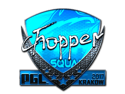 Sticker | chopper (Foil) | Krakow 2017