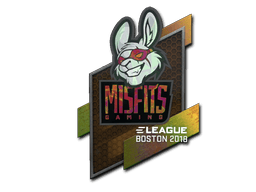 Sticker | Misfits Gaming (Holo) | Boston 2018