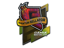 Sticker | Quantum Bellator Fire (Holo) | Boston 2018