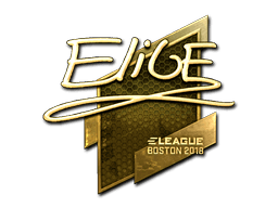 Sticker | EliGE (Gold) | Boston 2018