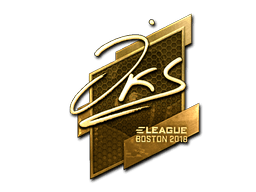 Sticker | jks (Gold) | Boston 2018