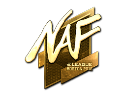 Sticker | NAF (Gold) | Boston 2018