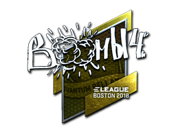 Sticker | Boombl4 (Foil) | Boston 2018