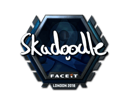 Sticker | Skadoodle (Foil) | London 2018