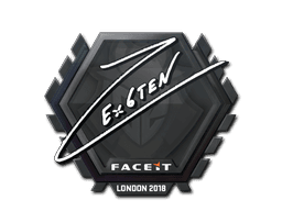 Sticker | Ex6TenZ | London 2018