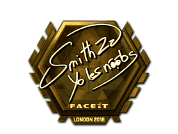Sticker | SmithZz (Gold) | London 2018