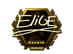 Sticker | EliGE (Gold) | London 2018