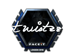 Sticker | Twistzz (Foil) | London 2018