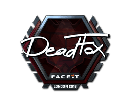 Sticker | DeadFox (Foil) | London 2018