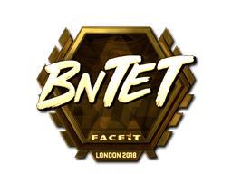 Sticker | BnTeT (Gold) | London 2018