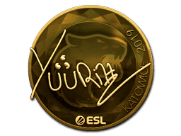 Sticker | yuurih (Gold) | Katowice 2019