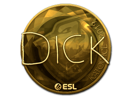 Sticker | DickStacy (Gold) | Katowice 2019