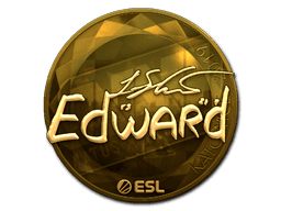 Sticker | Edward (Gold) | Katowice 2019