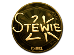 Sticker | Stewie2K (Gold) | Katowice 2019