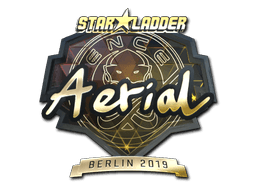Sticker | Aerial (Gold) | Berlin 2019