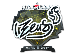 Sticker | Zeus (Foil) | Berlin 2019