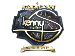 Sticker | kennyS (Gold) | Berlin 2019