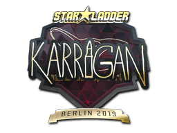 Sticker | karrigan (Gold) | Berlin 2019