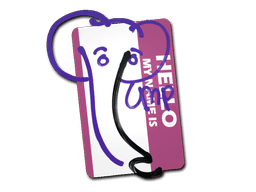 Sticker | Hello UMP-45