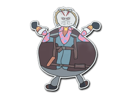 Sticker | Poorly Drawn Bloody Darryl