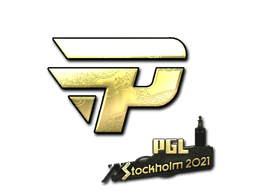 Sticker | paiN Gaming (Gold) | Stockholm 2021