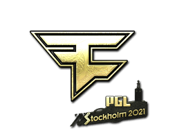 Sticker | FaZe Clan (Gold) | Stockholm 2021