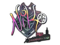 Sticker | NiKo (Holo) | Stockholm 2021