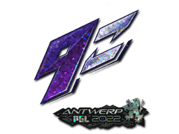 Sticker | 9z Team (Glitter) | Antwerp 2022