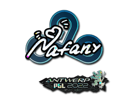 Sticker | nafany (Glitter) | Antwerp 2022