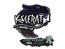 Sticker | KSCERATO (Glitter) | Antwerp 2022