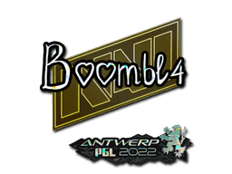 Sticker | Boombl4 (Glitter) | Antwerp 2022