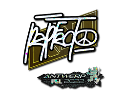 Sticker | Perfecto (Glitter) | Antwerp 2022